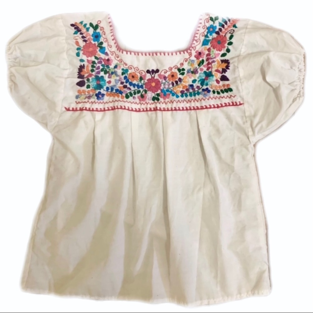 Peruvian Embroidered Top
